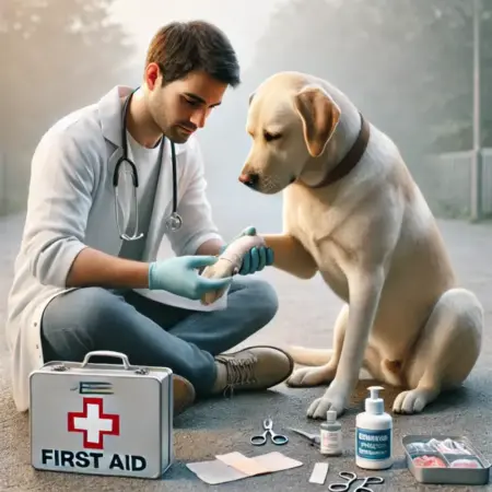 „Erste Hilfe mit deinem Hund – im Ernstfall vorbereitet.“